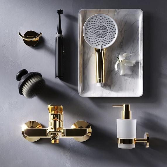 Смеситель для ванны и душа AM.PM X-Joy F85A10099 золото-2