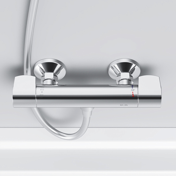 Смеситель для душа AM.PM X-joy F85A40000 термостат, хром-2
