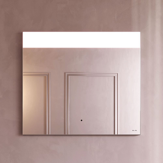 Зеркало с подсветкой в ванную прямоугольное 80 AM.PM Libre M60MOX0801SA с антизапотеванием сенсорное-1