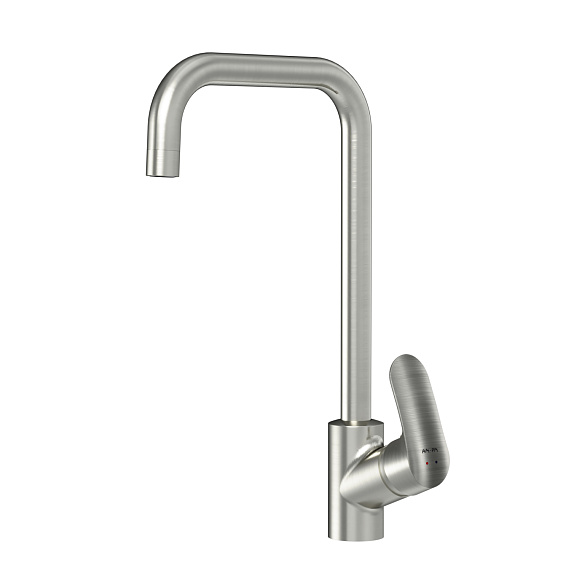 Смеситель для кухни AM.PM Like F8006011 высокий, сатин-8