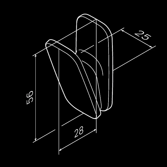 Крючок для полотенец AM.PM Inspire 2.0 A50A35522 черный-5