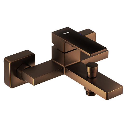 Смеситель для ванны и душа Damixa Gala 531000500 розовое золото-2