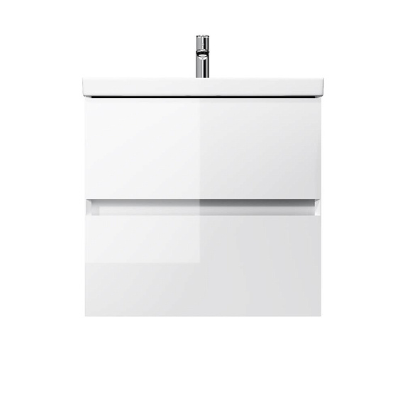 Тумба под раковину 60 AM.PM Above M9XFHX0602WG подвесная белая глянцевая-11