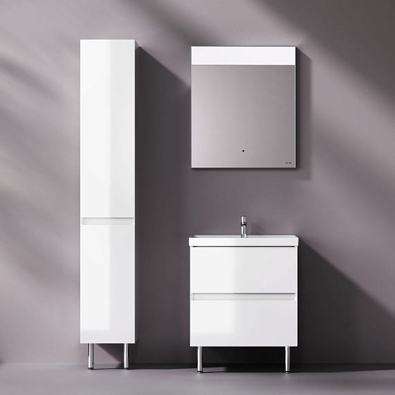 Тумба с раковиной 60 AM.PM Above M9X-FSX0602WG-WCC0600WG напольная, белая глянцевая-3