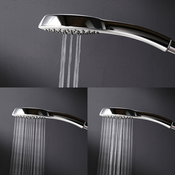 Душевая система AM.PM Inspire 2.0 F0750A500 стойка с тропическим душем, термостатом, смесителем, изливом, хром-6