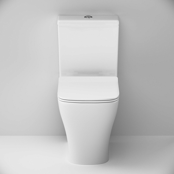 Унитаз напольный Damixa Origin Bit 778608SC с сиденьем микролифт, белый-2