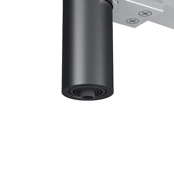 Смеситель для кухни AM.PM Func F8F07812 высокий, сатин с каналом для питьевой воды и гибким черным изливом-11