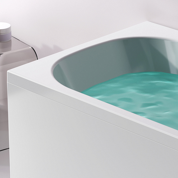 Ванна акриловая 160х70 AM.PM Above W9XA-160-070W-A белая глянцевая-3